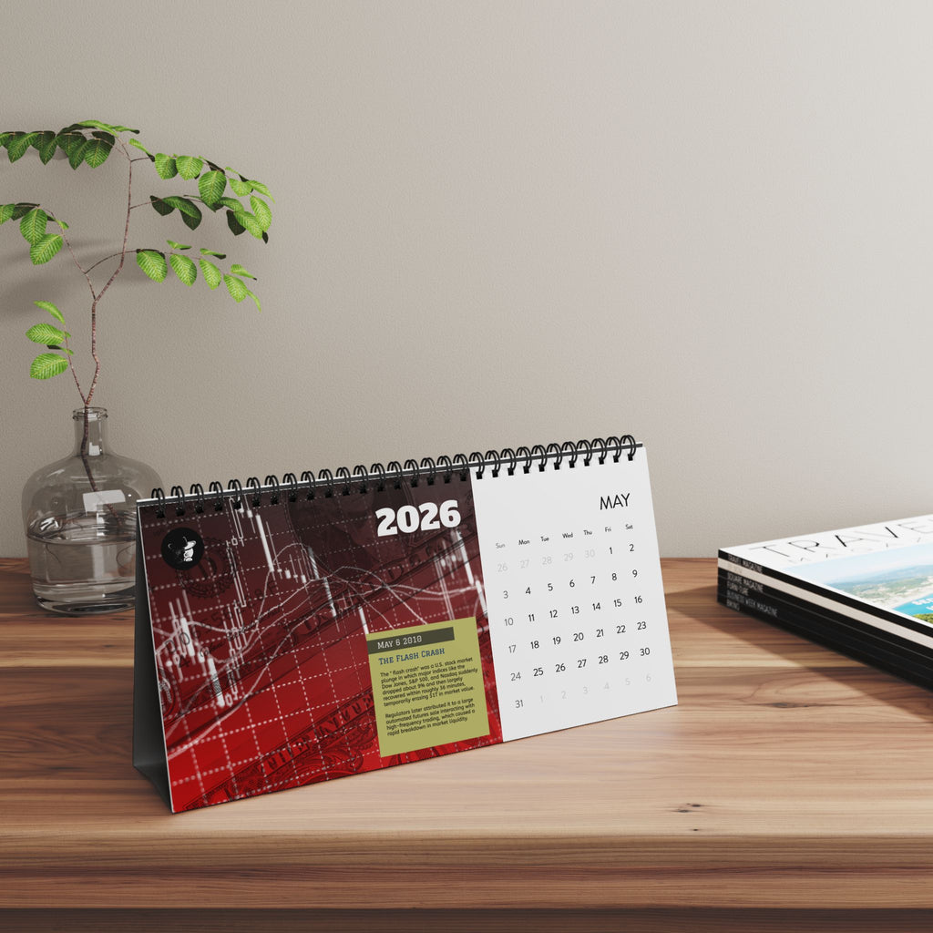AG™ Desktop Calendar (2026): 12 Moments That Shaped Money, Business, and Markets