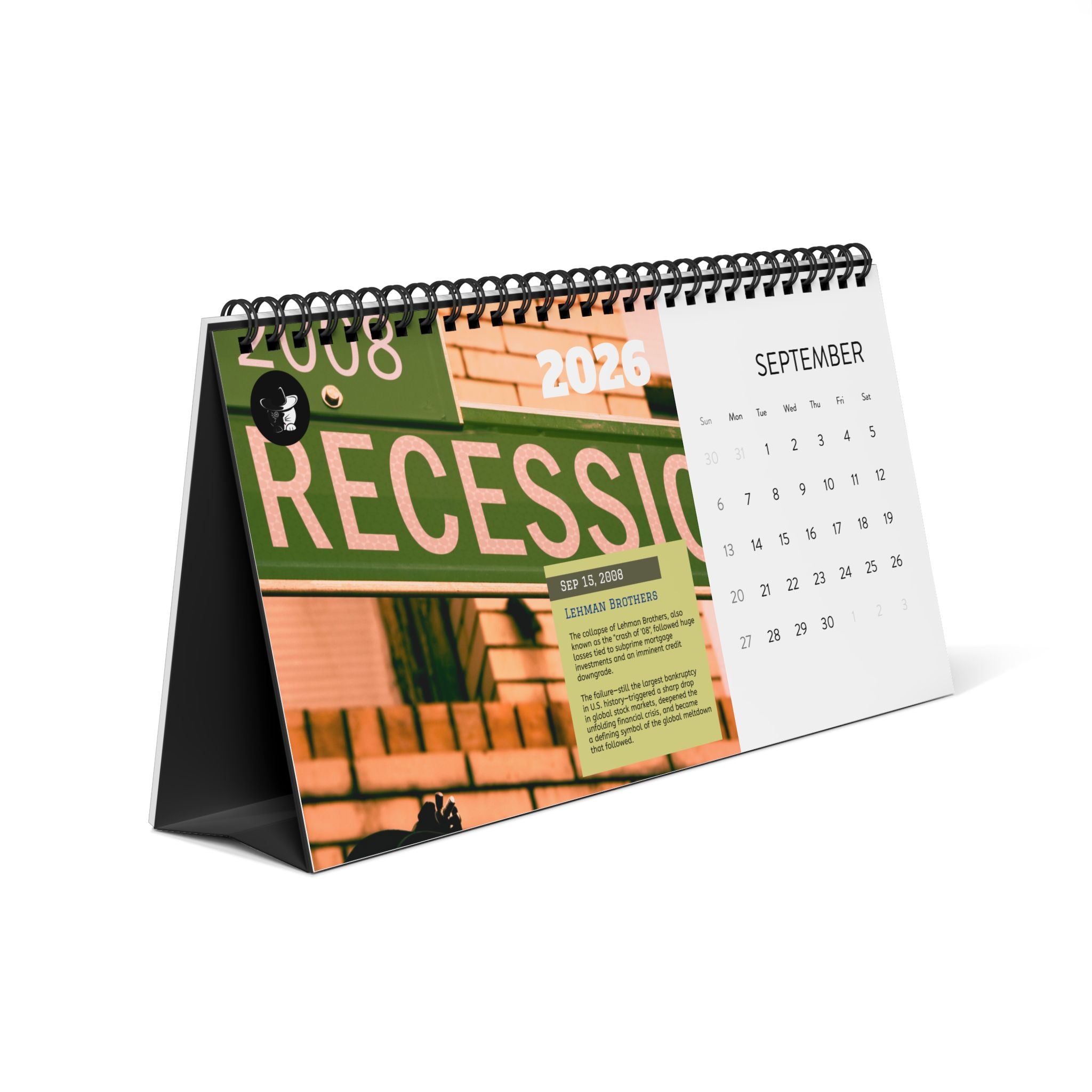 AG™ Desktop Calendar (2026): 12 Moments That Shaped Money, Business, and Markets